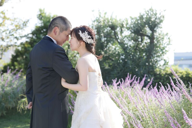 ラストはガーデン♪撮影お疲れ様でした♡