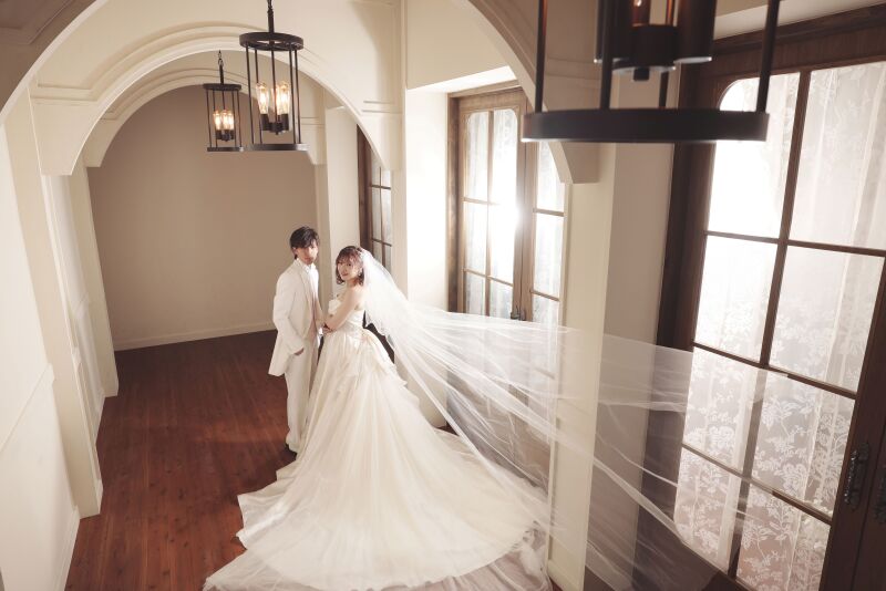 奥行きを活かしたショット♡