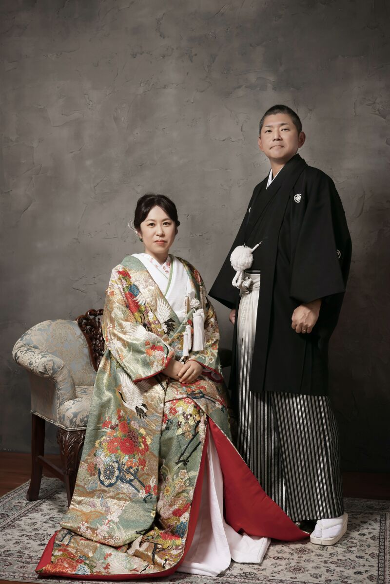 かっちりとしたポーズも残せます(^^)