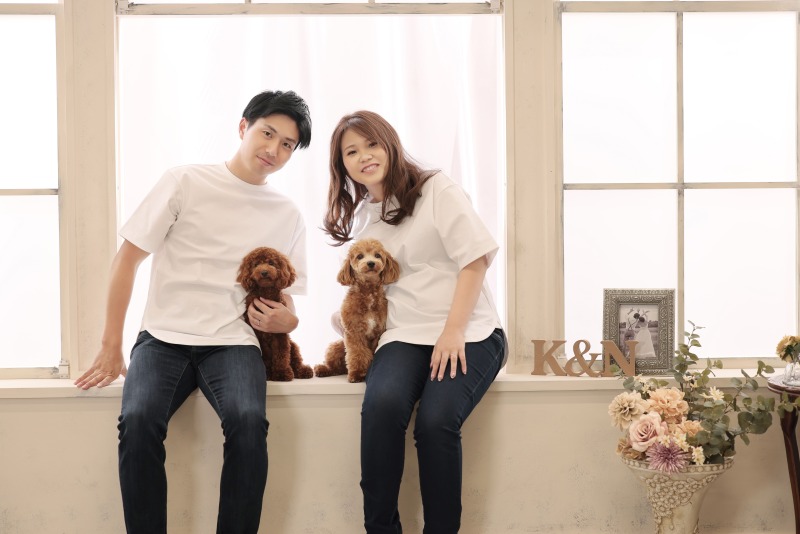 ペットと私服撮影☆