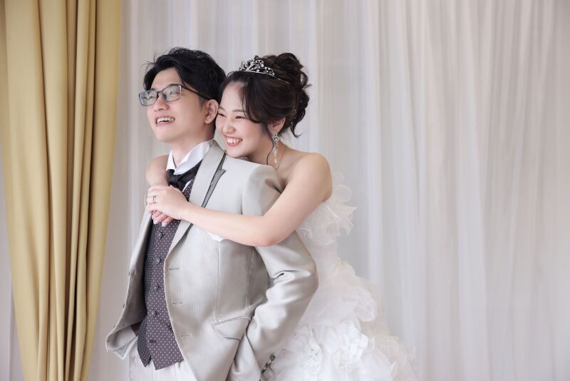 気持ちが伝わるハグショット