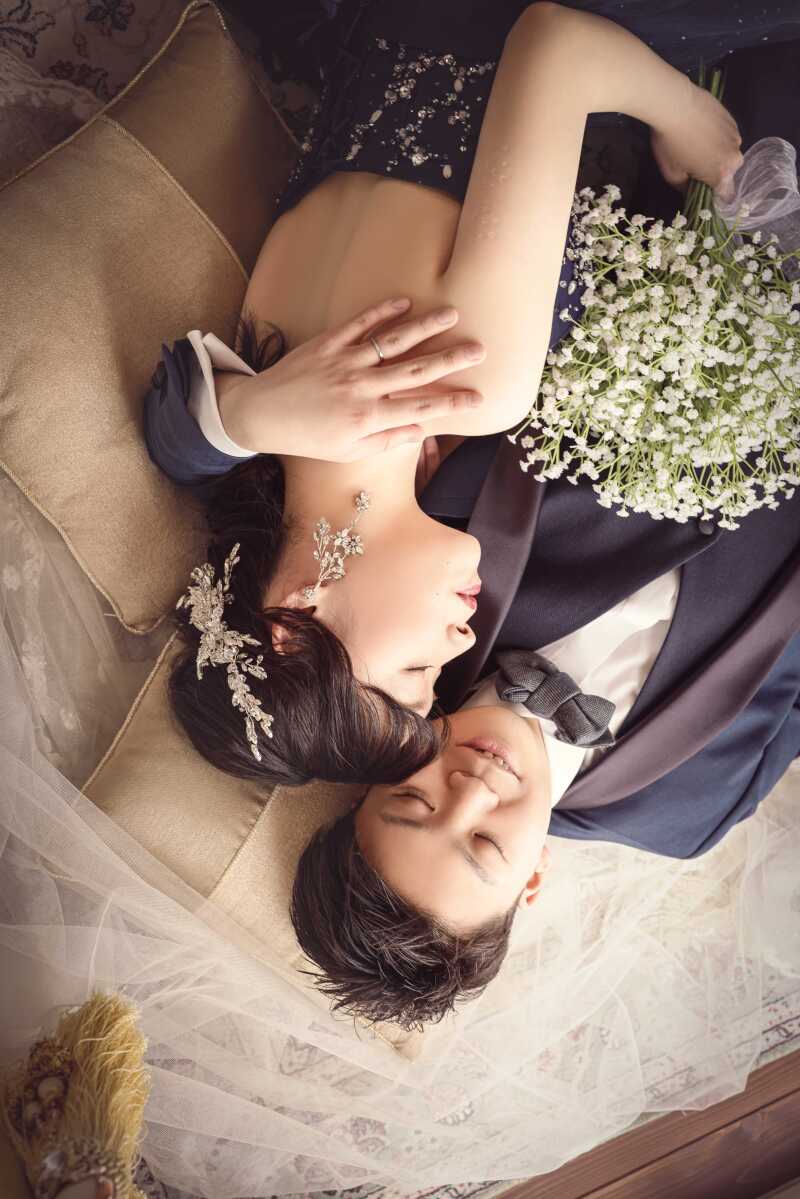 寝転びショット