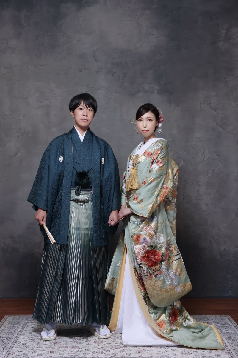 和装から撮影スタート