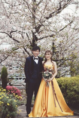 【和装1点洋装2点プラン】桜フォト♡＆美女と野獣をモチーフに