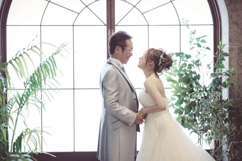 見つめ合う二人