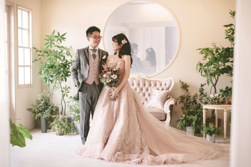 カクテルドレスから撮影START♪