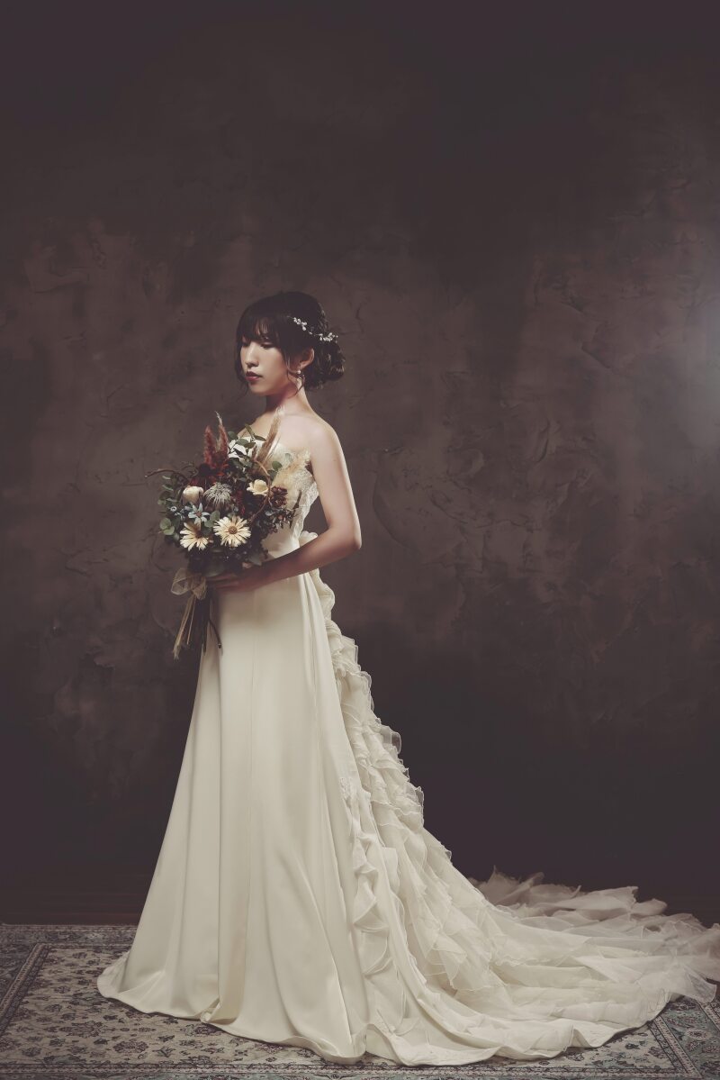 ウェディングドレス ソロショット♪