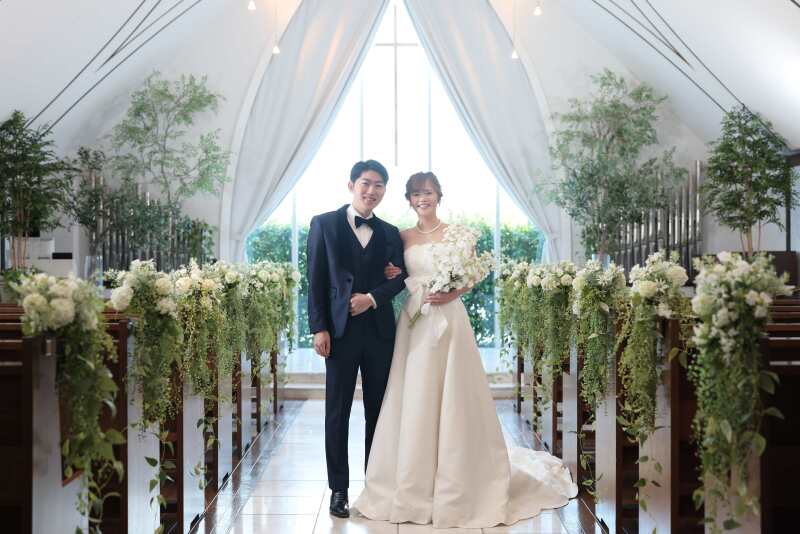 チャペル撮影スタート！