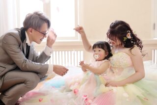 【和装1点・洋装2点プラン】大切な家族とファミリーフォト