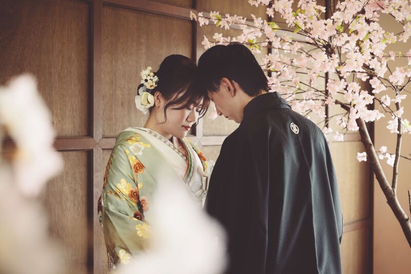 桜に囲まれて♡