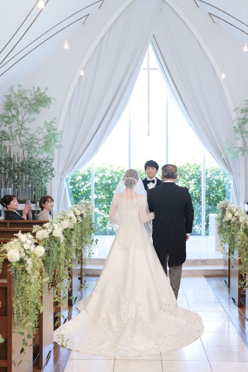 【撮る結婚式】新婦入場！