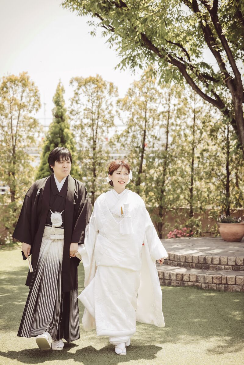 ガーデンでお散歩