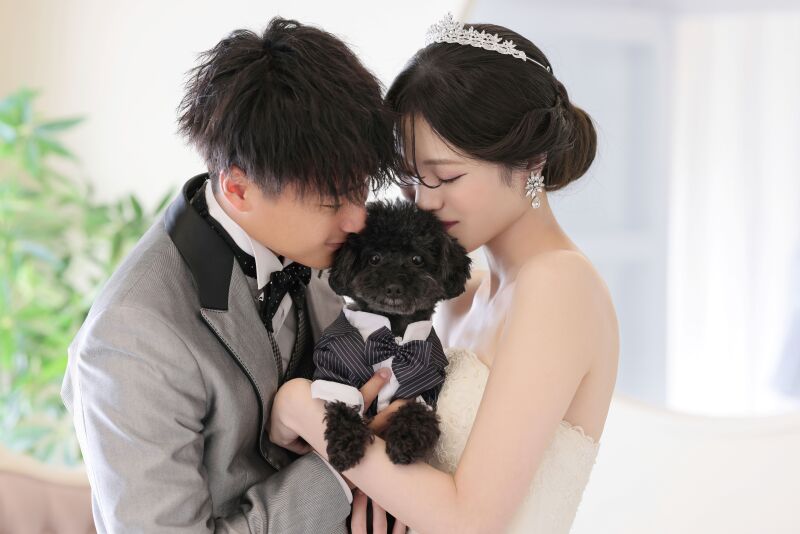 大好きなワンちゃんと一緒に♡