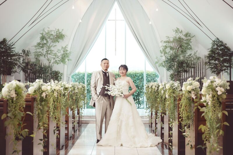 チャペルでシンプルに