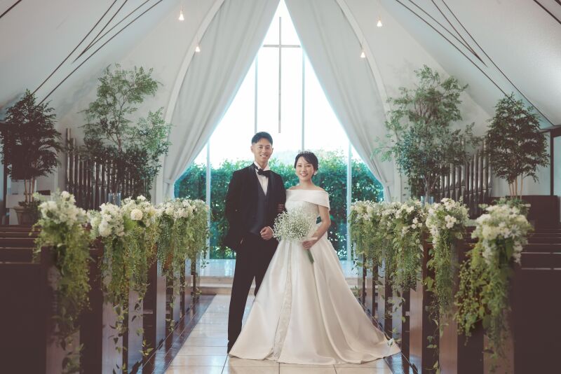 もちろんチャペルでも♡