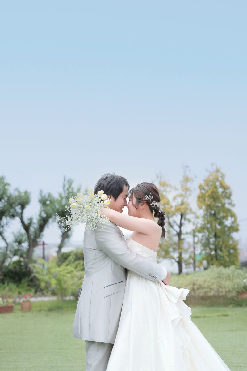 ガーデンでの仲良しショット♡