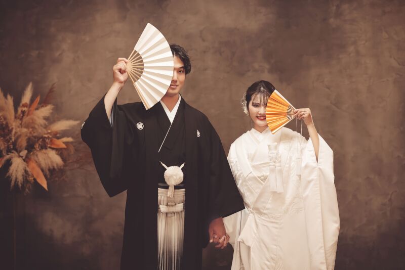 お顔隠しショット