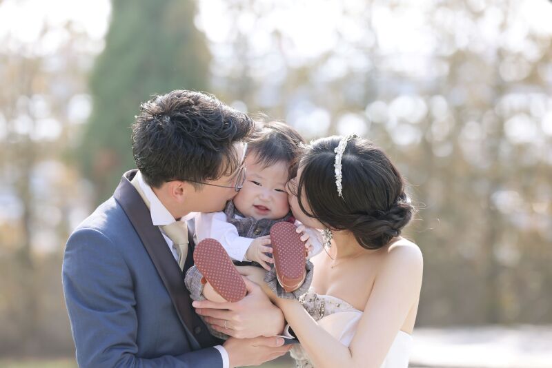 かわいい天使にCHU♡♡