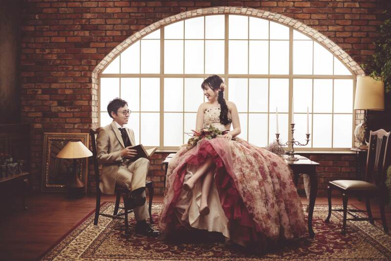 2着目はカクテルドレス♪