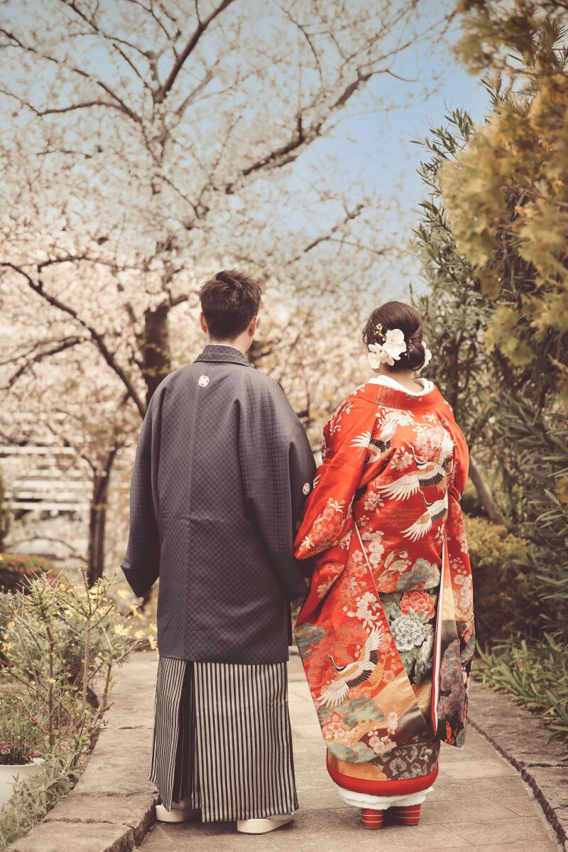 桜ショット♪〜後ろ姿〜