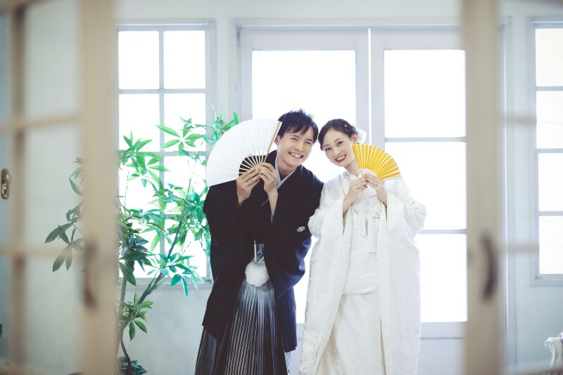 和装からの撮影START♪