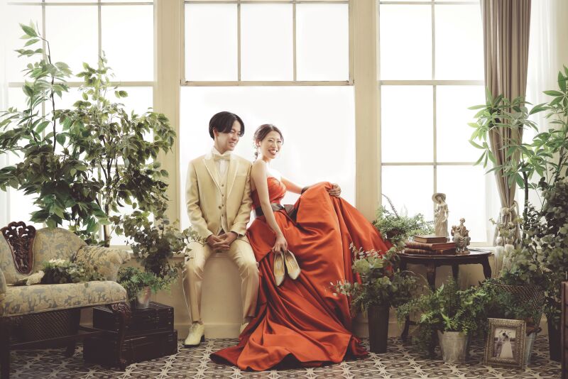 緑あふれるナチュラルで大人可愛いスタジオに♪