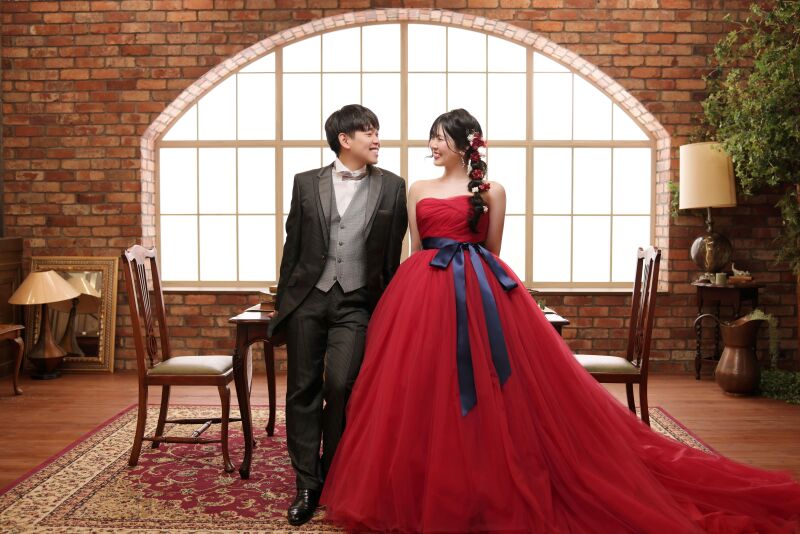 見つめあう二人がとっても素敵♡