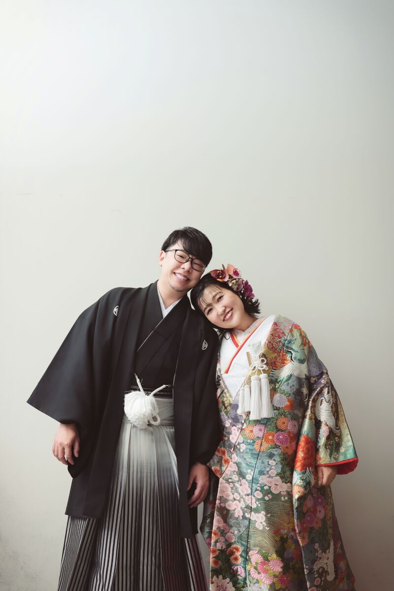 和装から撮影START☆彡