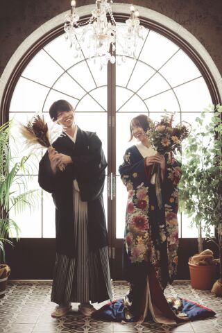 【和装1点洋装1点プラン】お急ぎでのフォトウェディングも対応♡