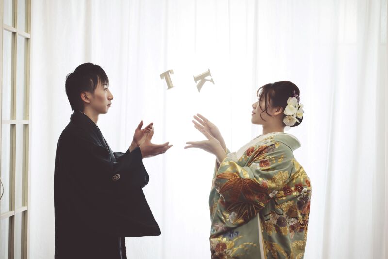 イニシャルオブジェを……♡