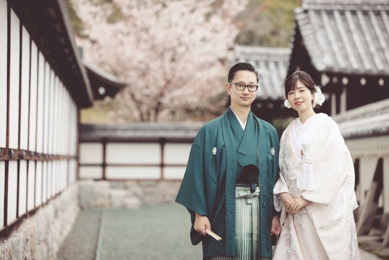 【和装1点洋装1点プラン】ロケ有！二の丸ロケ撮影♡桜フォト