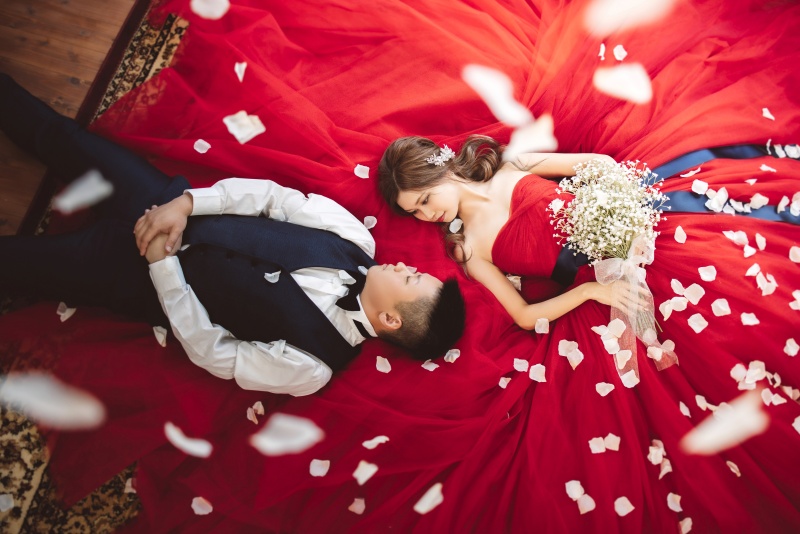 まるで映画のようなワンシーンを