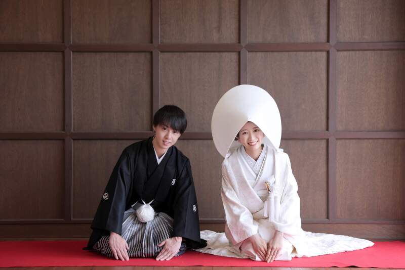 綿帽子をつけてイメージチェンジ☆彡