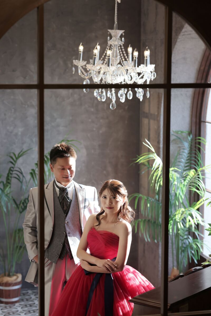 ガラス越しに♪