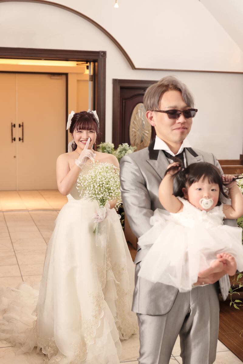 チャペルでのファーストミート♡