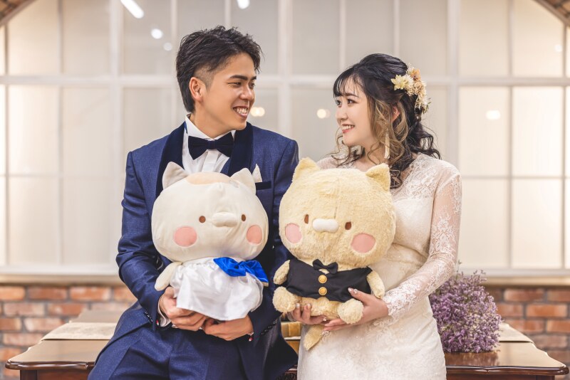 お持込みのぬいぐるみと♪