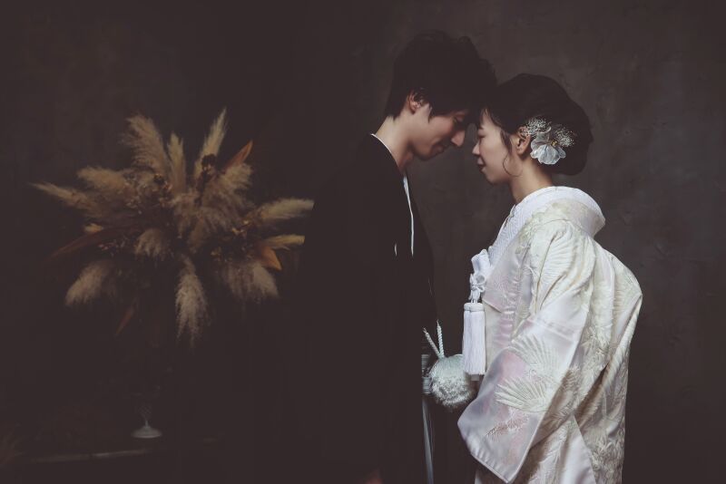 おでこをコツン！仲良しポーズ♪