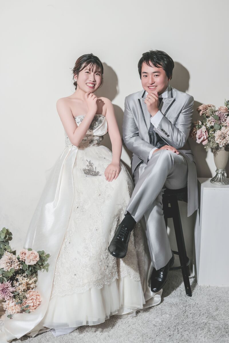 仲良し!脚組みポーズ♡