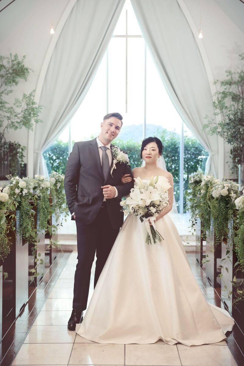 ブーケのお持ち込みも無料です。