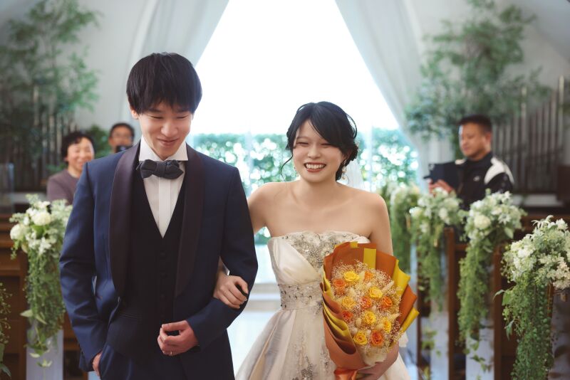 家族に見守られながら♡