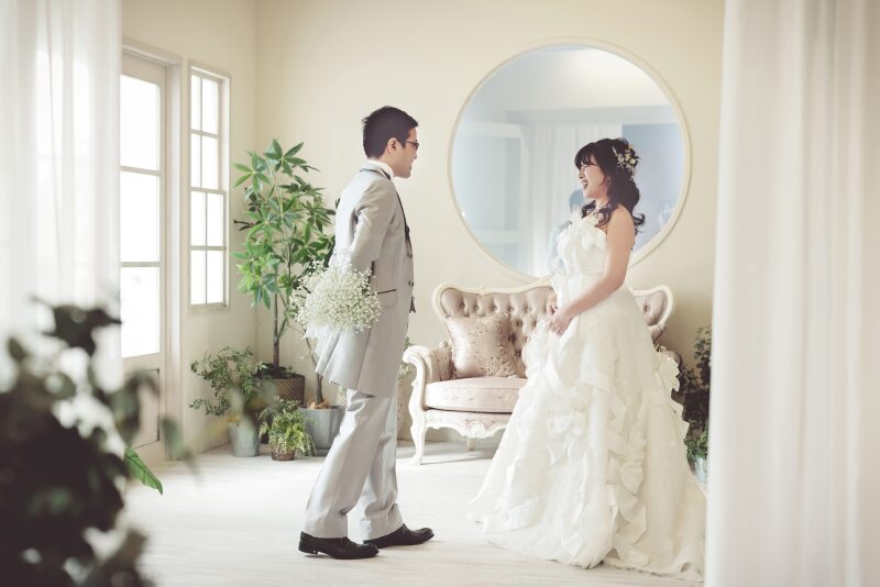 彼×ブーケ　のコラボ、素敵です！