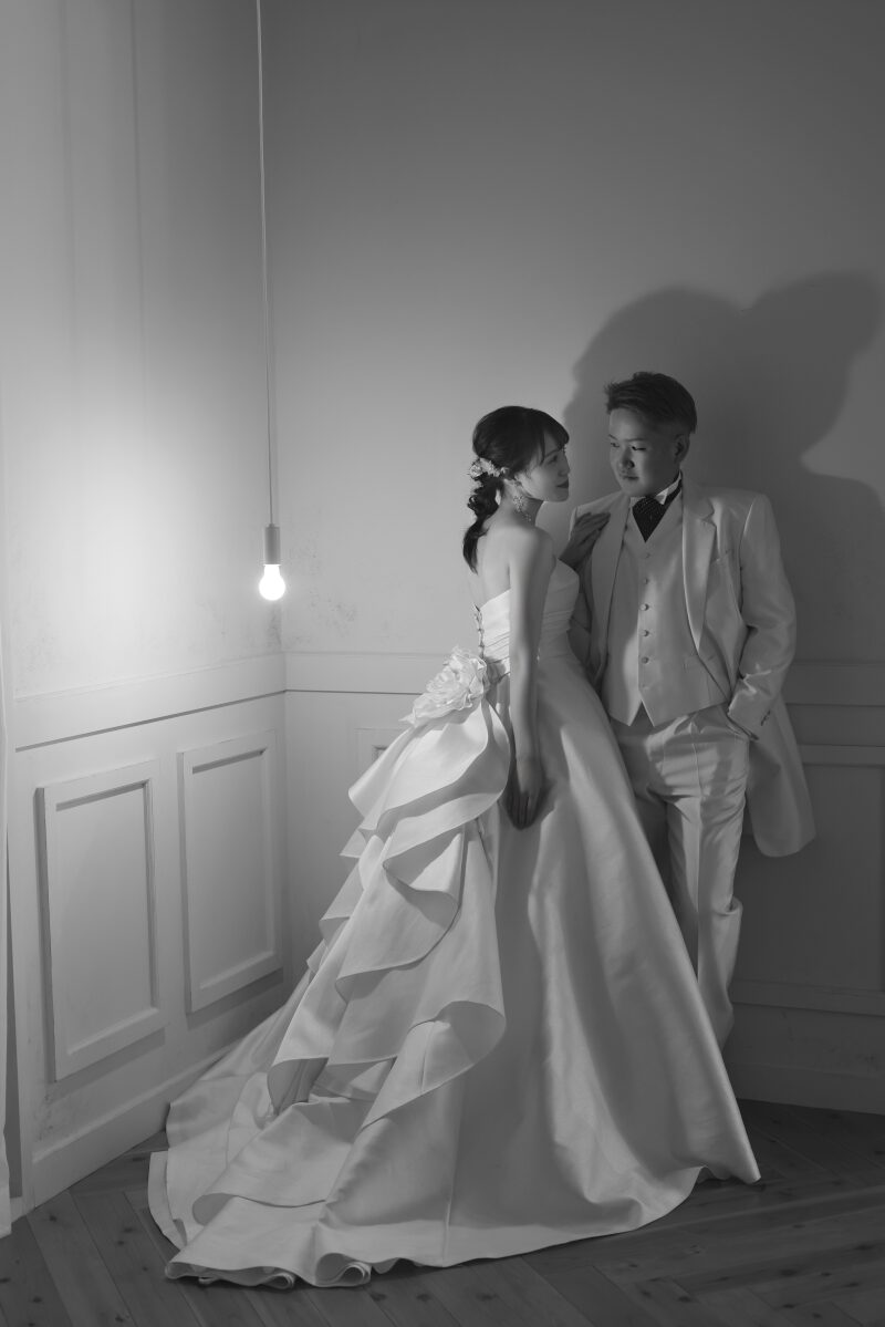 モノクロでかっこよく。