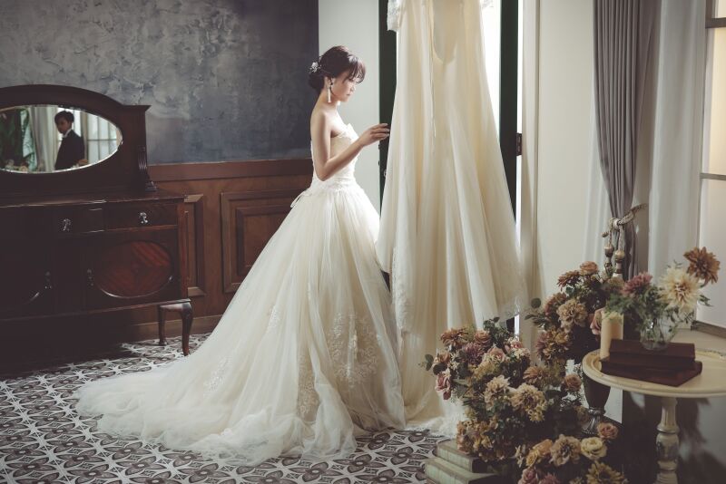 お気に入りのドレスと共に♡