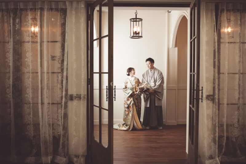 見つめあって自然な表情を!