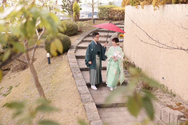 遊歩道でのお散歩ショット♪