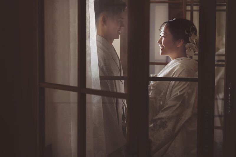 和装からのSTARTです♡