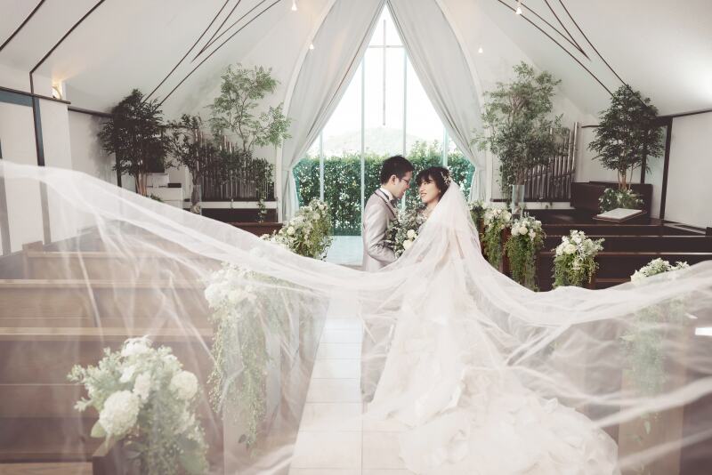 必須のロングベールショット