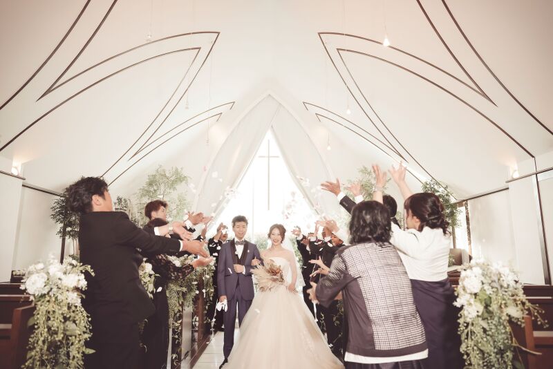 フラワーシャワー