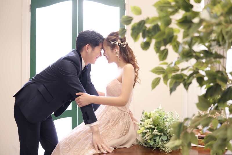 ナチュラルなセットで