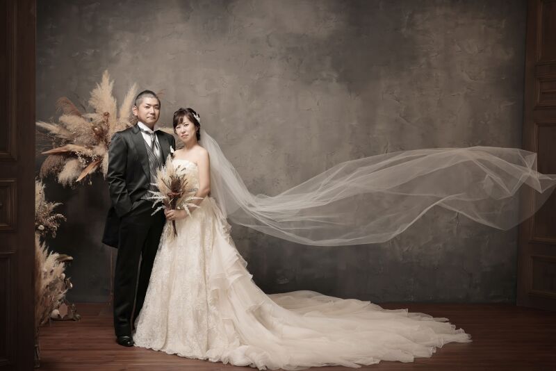 とっても美しいベールフォト!